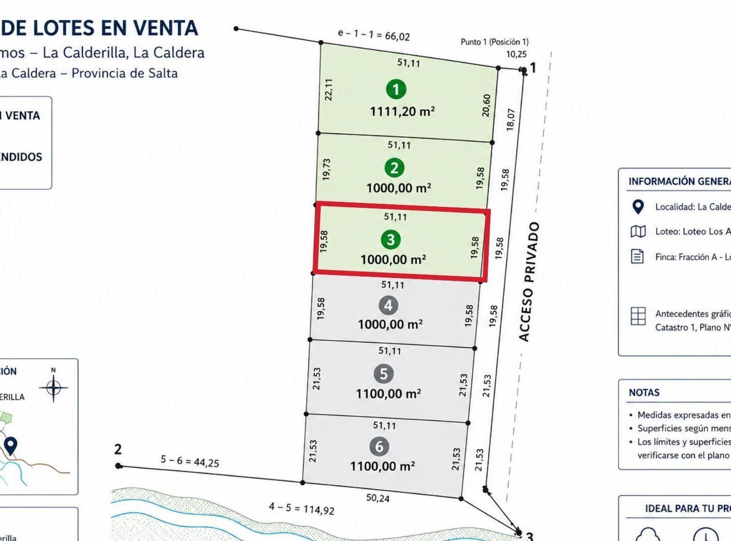 Foto de TERRENO EN VENTA O PERMUTA RN9 LA CALDERILLA, imagen 5