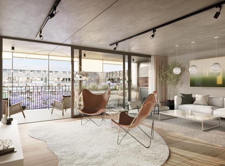 Exclusivo 2 ambientes con cochera y balcón aterrazado en Venta en Quartier Bajo Belgrano. 3