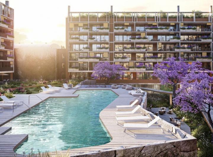 Exclusivo 3 ambientes con dos cocheras y balcón aterrazado en Quartier Bajo Belgrano. 1