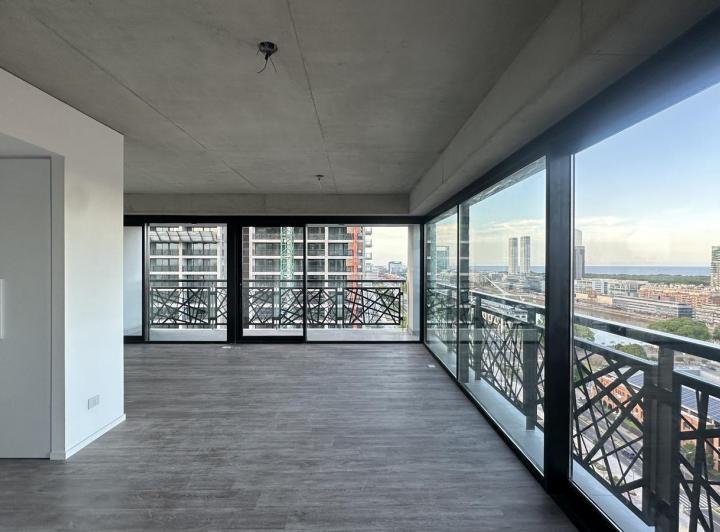 3 ambientes en VENTA a estrenar, Piso alto, con incrible vista  en Quartier Del Bajo. 4