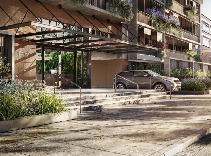 Exclusivo 4 ambientes con cochera, baulera y balcón aterrazado en Quartier Bajo Belgrano. 5