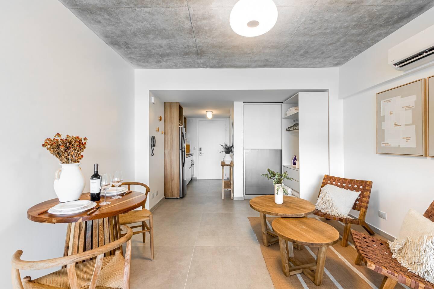 Loft en venta con vista al puerto y cochera - Distrito Quartier, Retiro