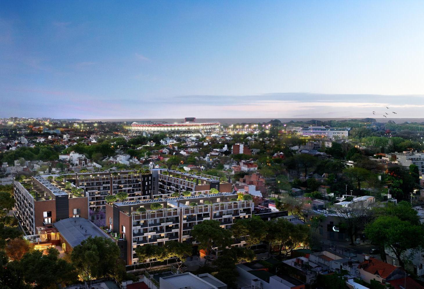 Espectacular duplex con balcón terraza, quincho, jardín en Quartier Bajo Belgrano