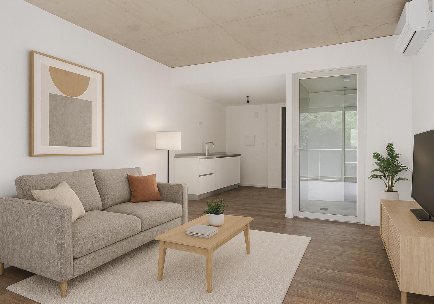 Venta - Monoambiente moderno en piso 10 en Quartier del Bajo – Puerto Madero