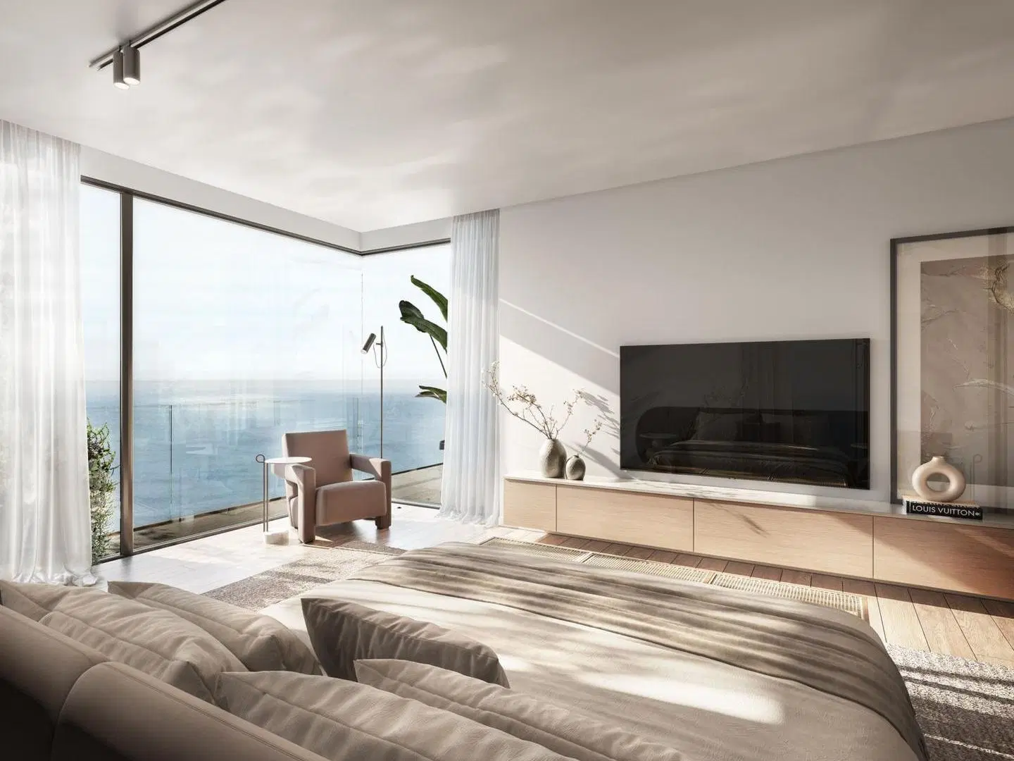 3 dormitorios en suite con terraza y 2 cocheras – Quartier Brava 30 3