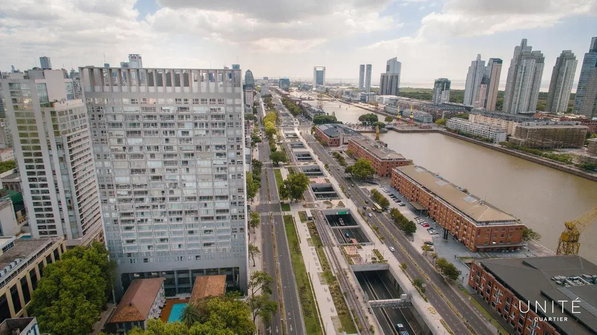 Loft en alquiler temporario con vista al río en Quartier Madero Urbano 2