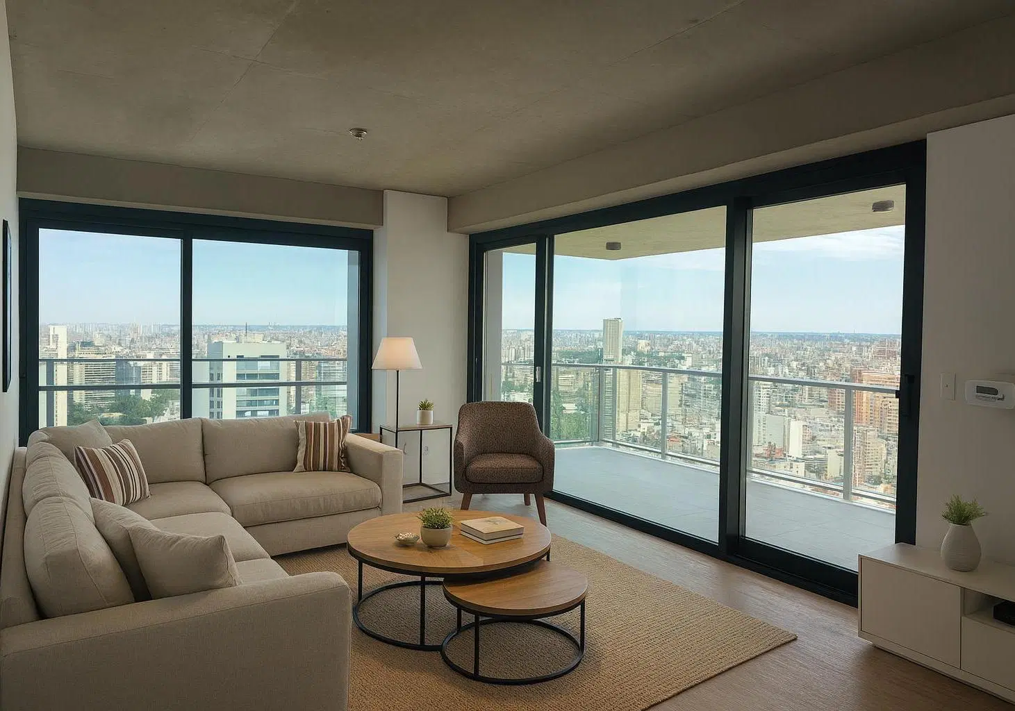 Departamento 3 ambientes en piso alto con suite y cochera – Quartier del Bajo Torre 2 1