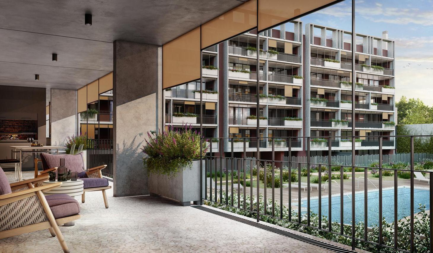 Foto de Departamento de 3 ambientes en planta baja, tipo casa con gran terraza, imagen 3