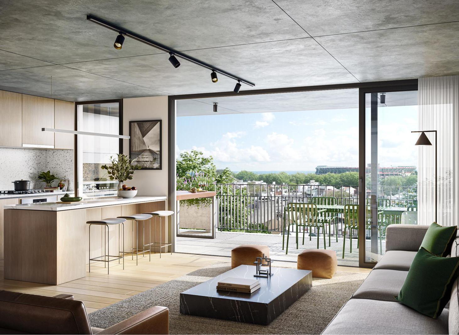 Foto de Departamento de 3 ambientes en planta baja, tipo casa con gran terraza, imagen 1