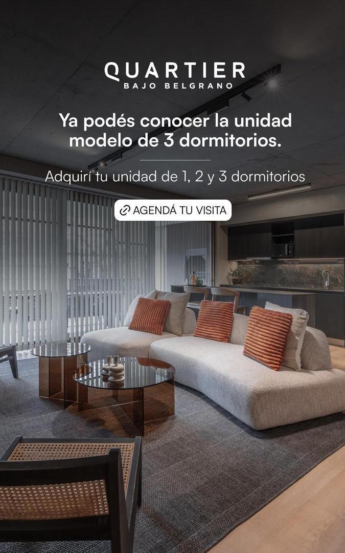 Foto de Departamento 4 Ambientes con Cocheras y Baulera | Quartier Bajo Belgrano, imagen 1