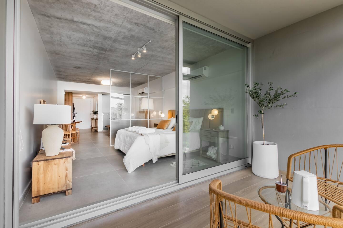 Foto de Studio moderno con balcon al rio y cochera – Distrito Quartier Puerto, imagen 5