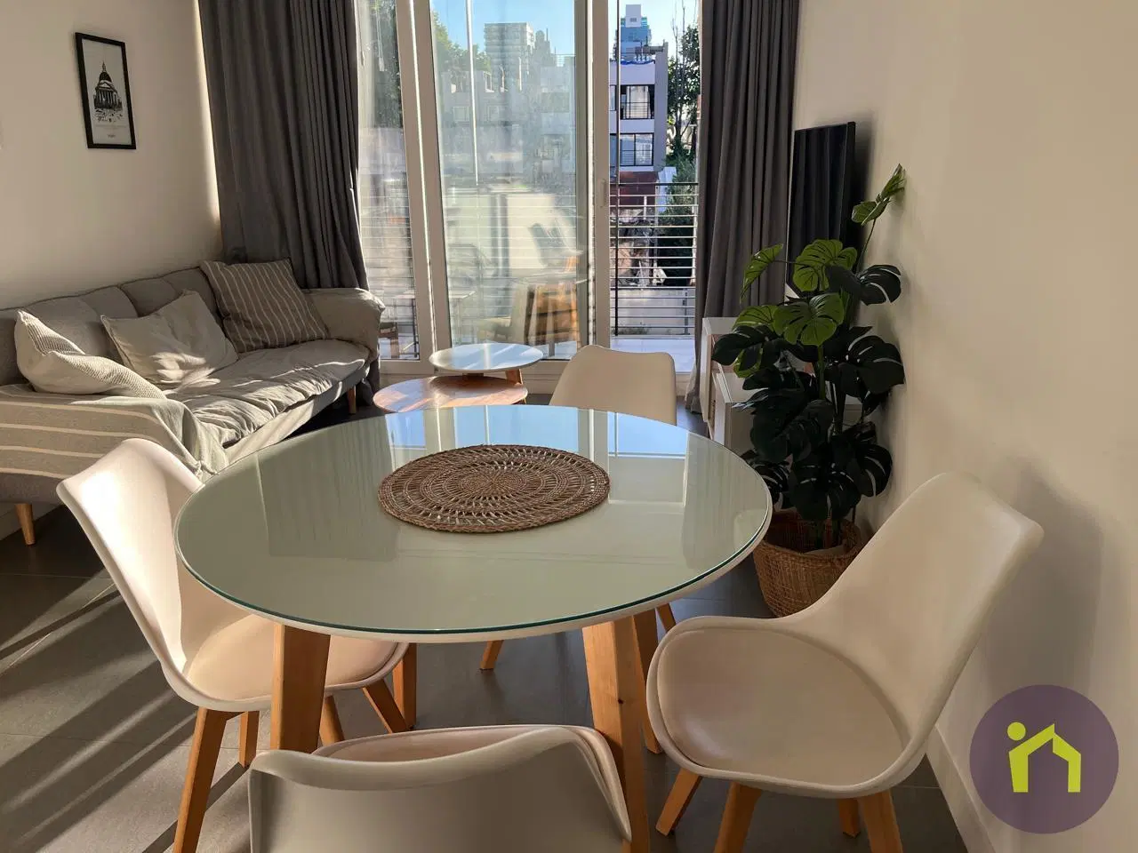 Alquiler Departamento 2 ambientes amoblado Apto Profesional- Amenities- Seguridad 2