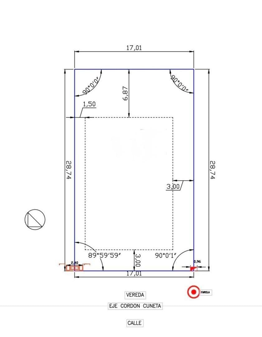 Lote en venta Santo Tomás zona Htal Austral