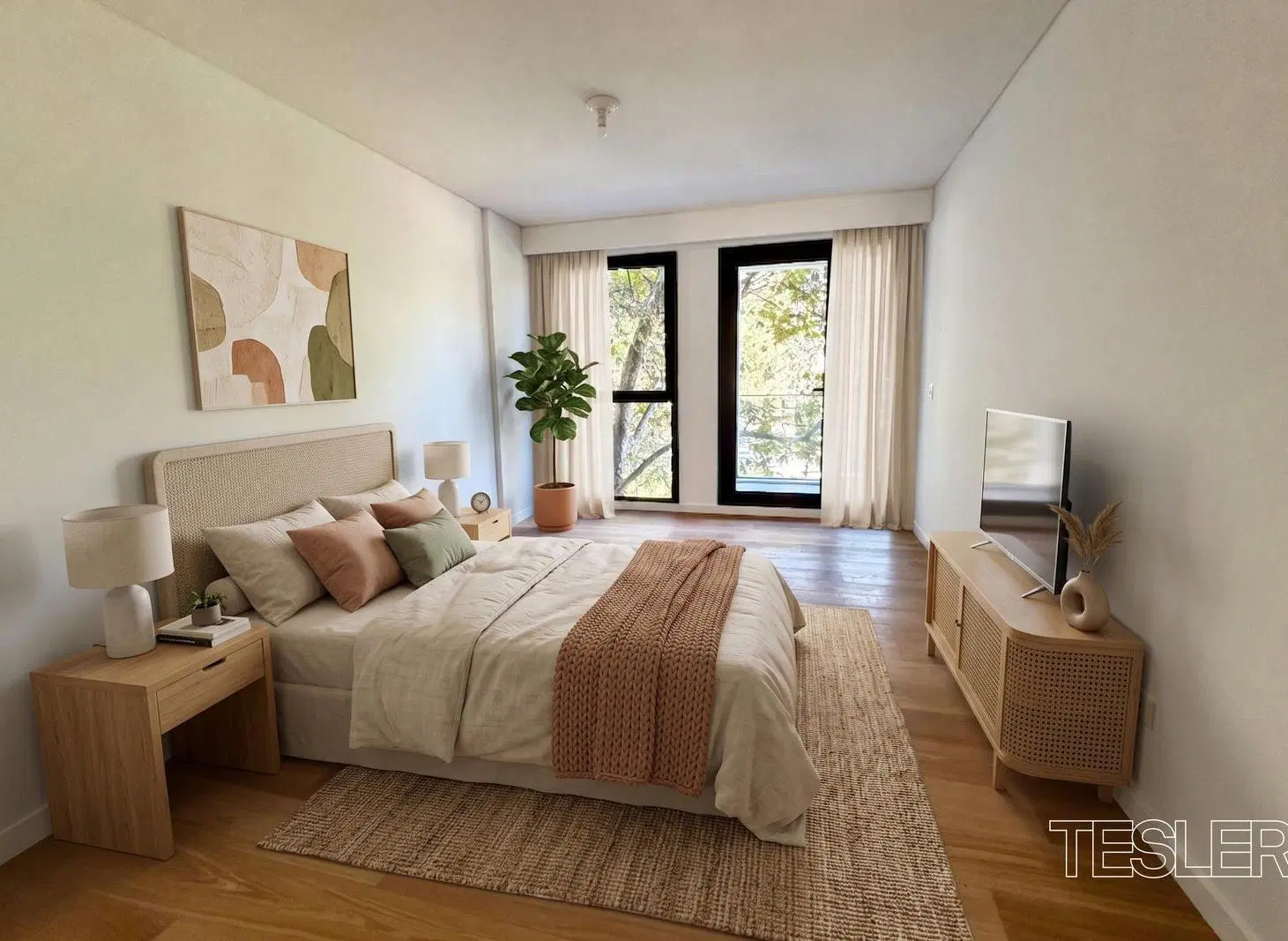 Departamento Depampa 3 dormitorios en suite 2 cocheras fijas Amenities primer nivel Bajo Belgrano 3