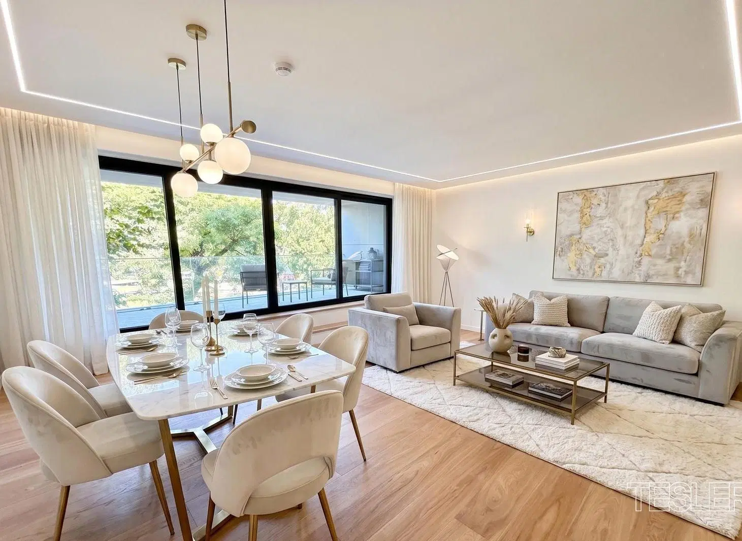 Departamento Depampa 3 dormitorios en suite 2 cocheras fijas Amenities primer nivel Bajo Belgrano 4