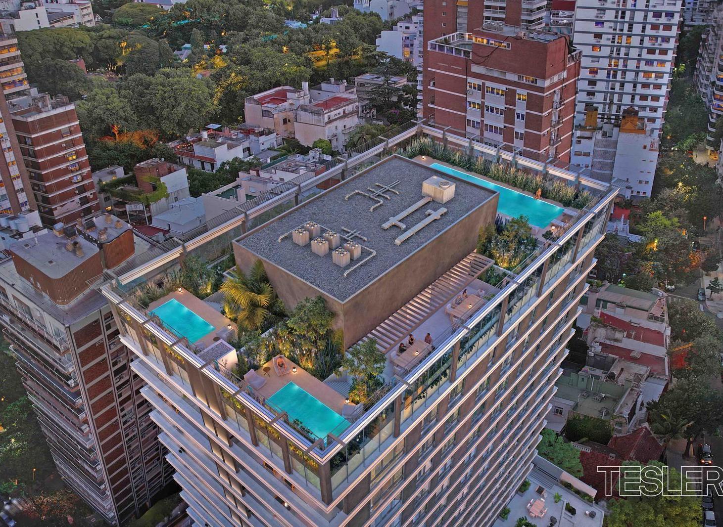 Elet Loreto 4 dormitorios en suite Balcón aterrazado Vigilancia 24hs Full amenities Belgrano