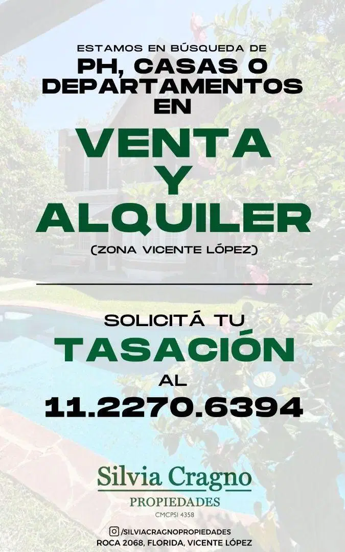 Departamento 2 ambientes c/ balcón frances - Arenales 1521, Florida. 2