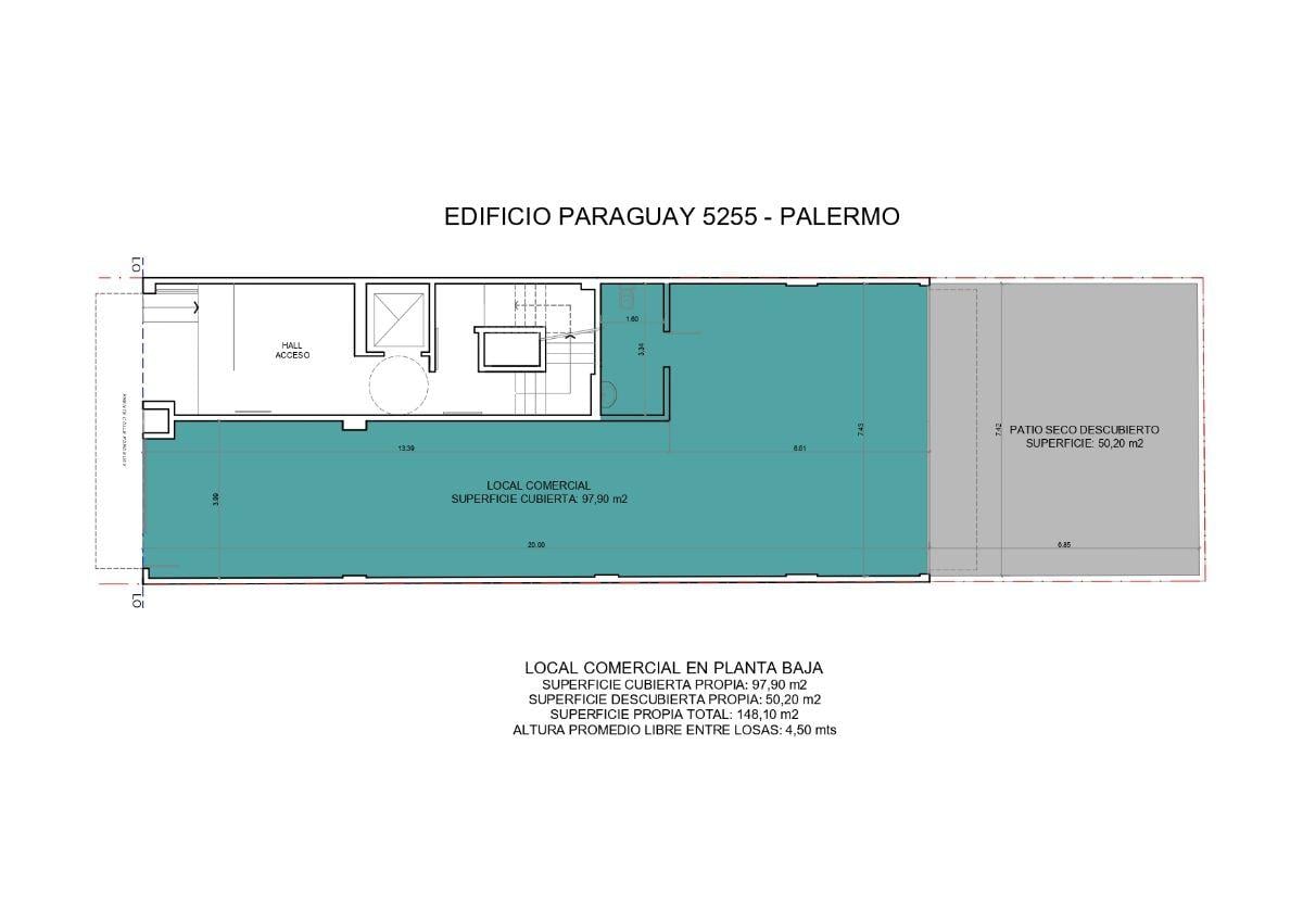 Foto de Local de 150 m² TOTALES en venta en Palermo Hollywood, imagen 3