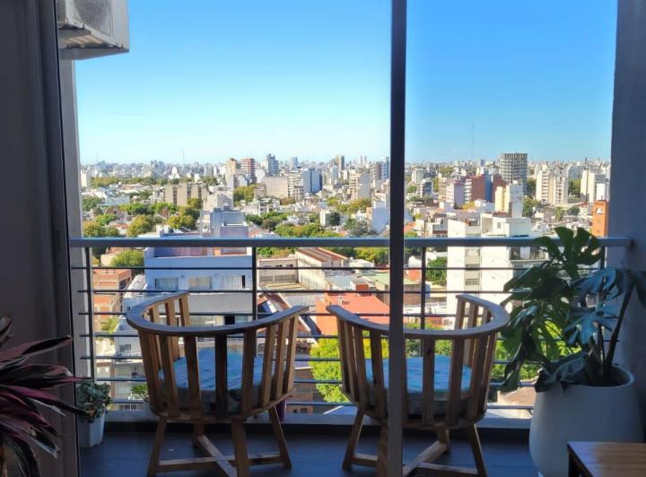 Alquiler dos ambientes con balcon en Villa Urquiza 3