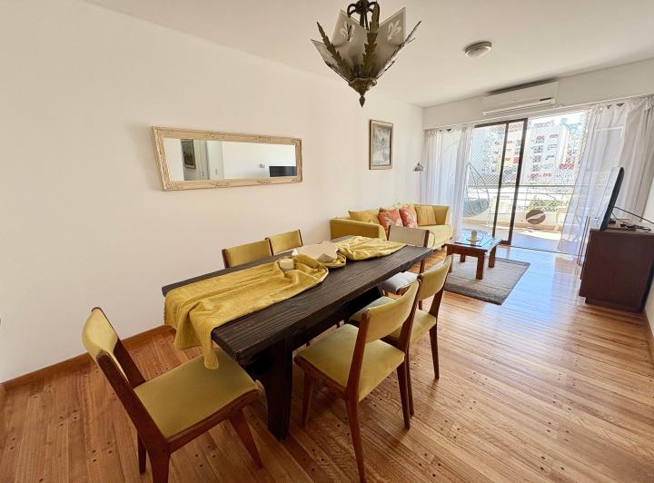 Alquiler 2 ambientes al frente con balcón y amenities Belgrano R 1