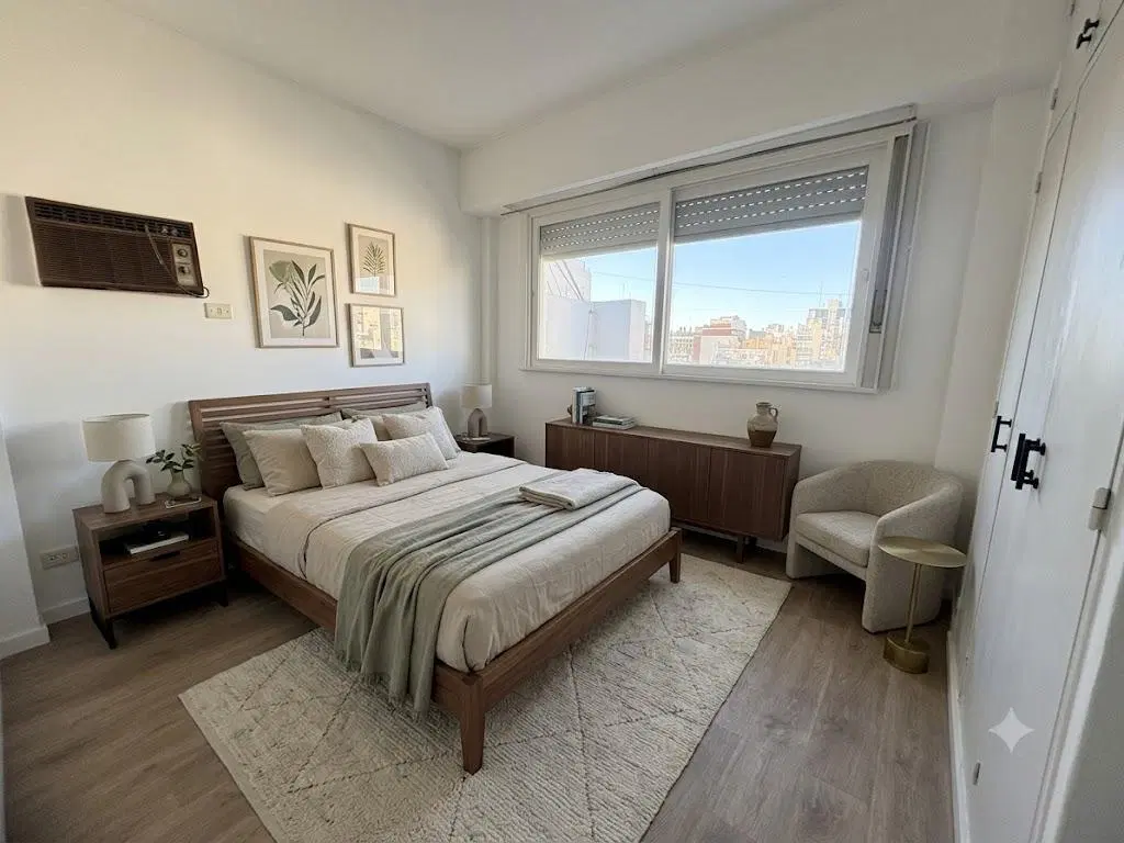 Alquiler departamento tres ambientes con balcon en Belgrano 8