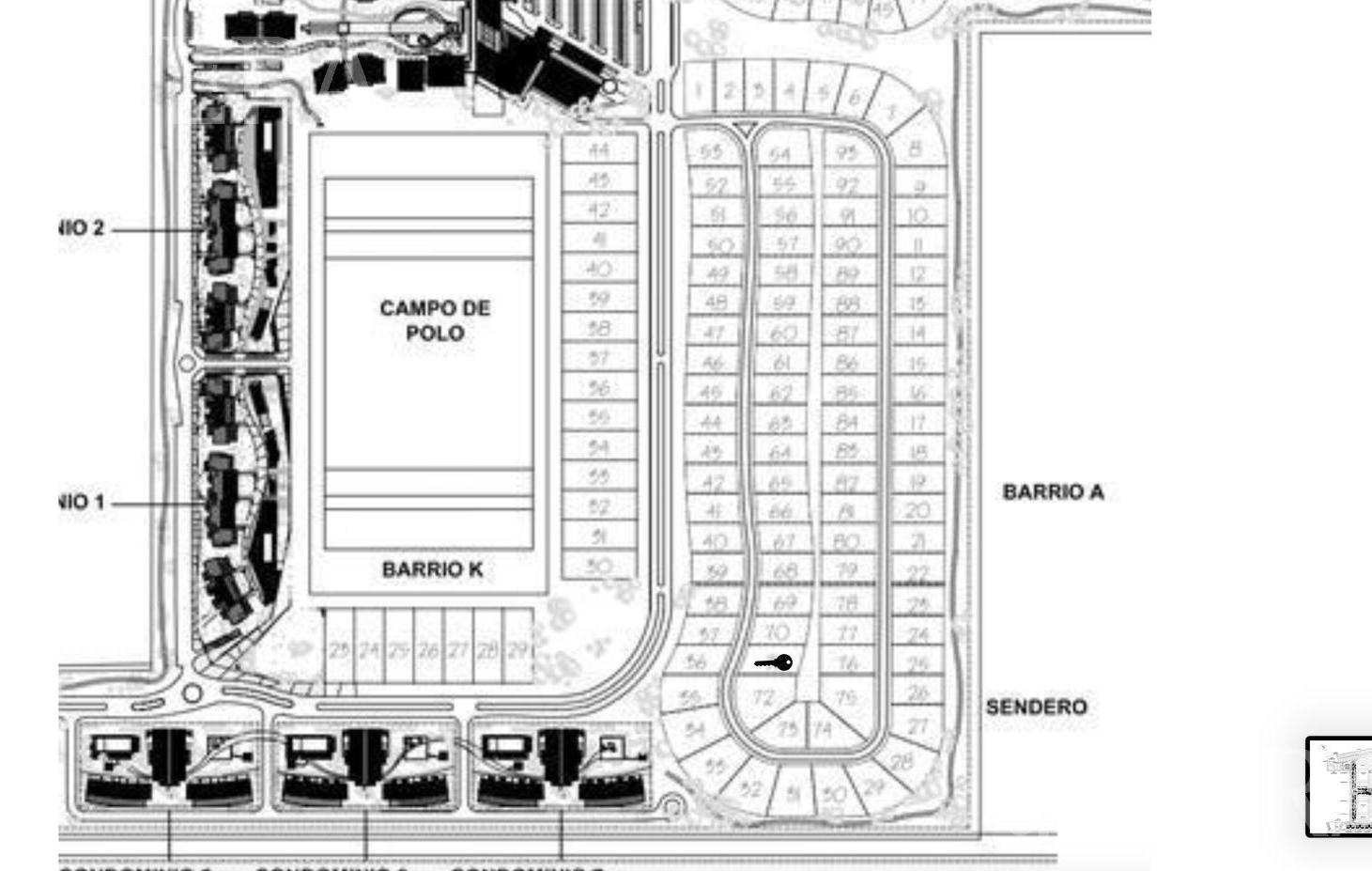 Venta de terreno de 796 m2 en Greenville Polo and Resort