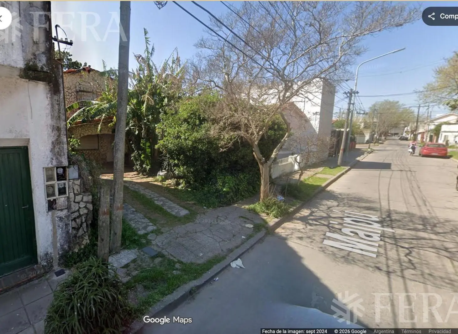 Venta terreno de 528 m2 en Bernal 1