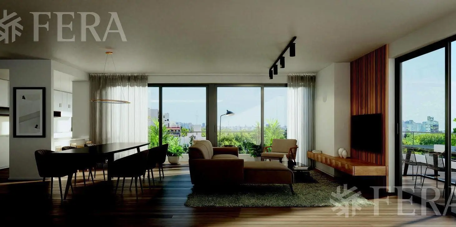 Venta departamento 3 ambientes con balcón en Palermo 3