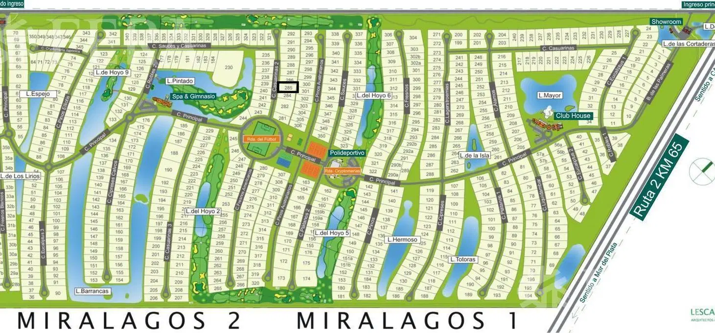 Venta lote en Club de Campo Miralagos 2 4