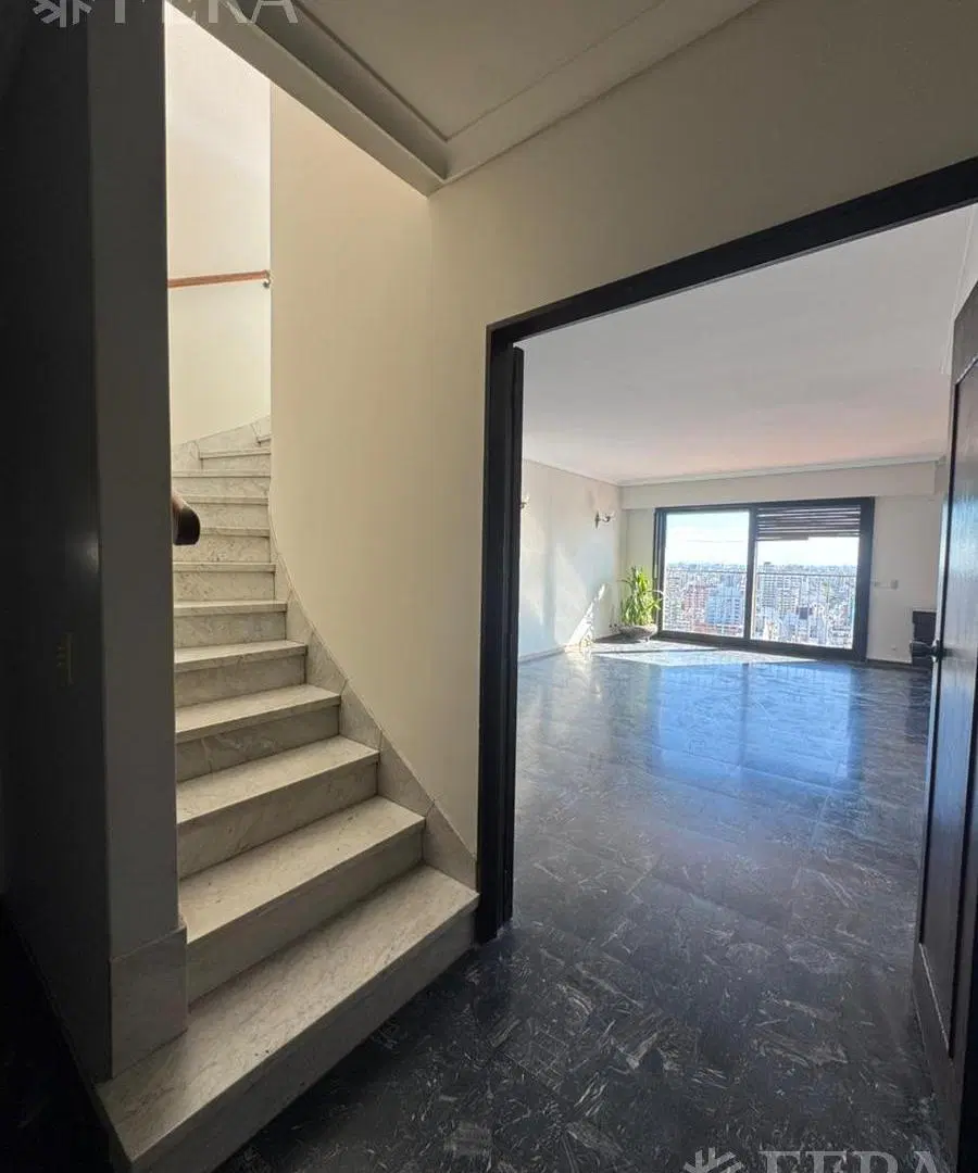 Venta dúplex en torre, piso alto, vista panorámica, 3 cocheras, en Belgrano 4