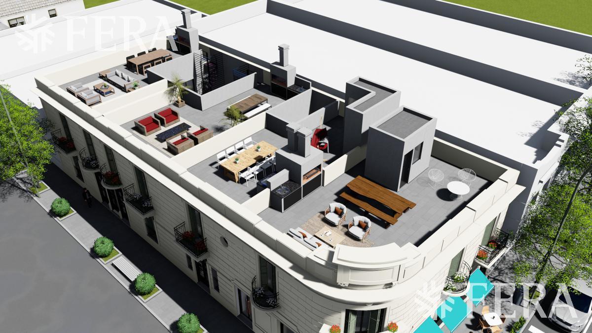 Venta departamento 3 ambientes con terraza propia en Sarandi