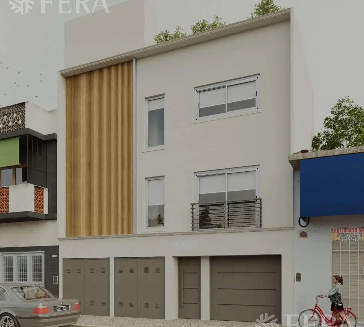 Venta triplex 3 ambientes con terraza en Wilde 4
