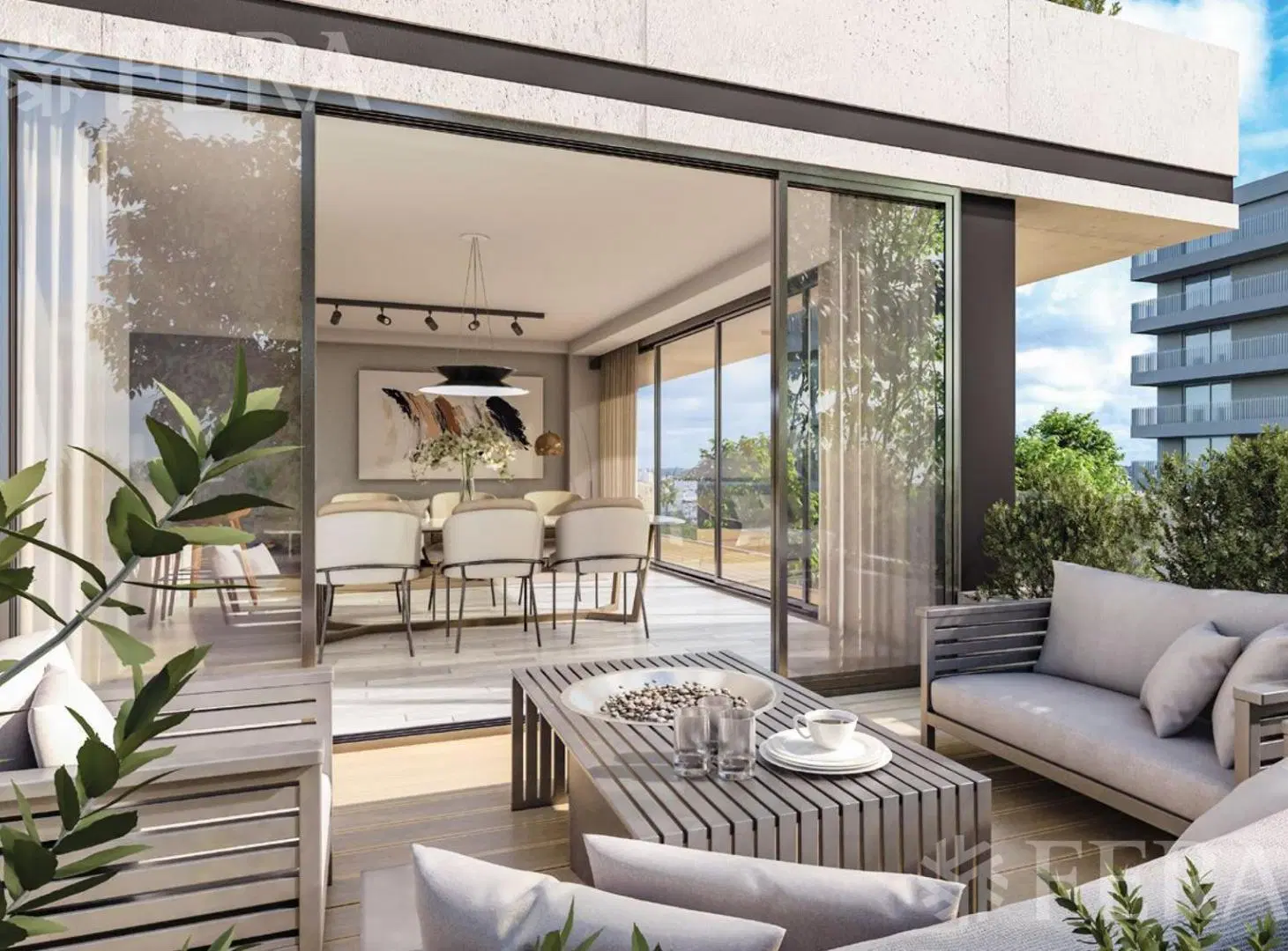 Venta departamento 4 ambientes con terraza en Palermo 4