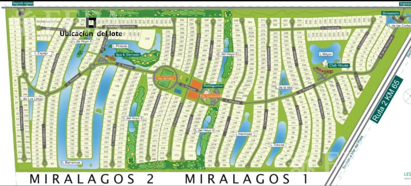 Venta de terreno de 1063,71 m2 en Miralagos II Club de campo y spa 1