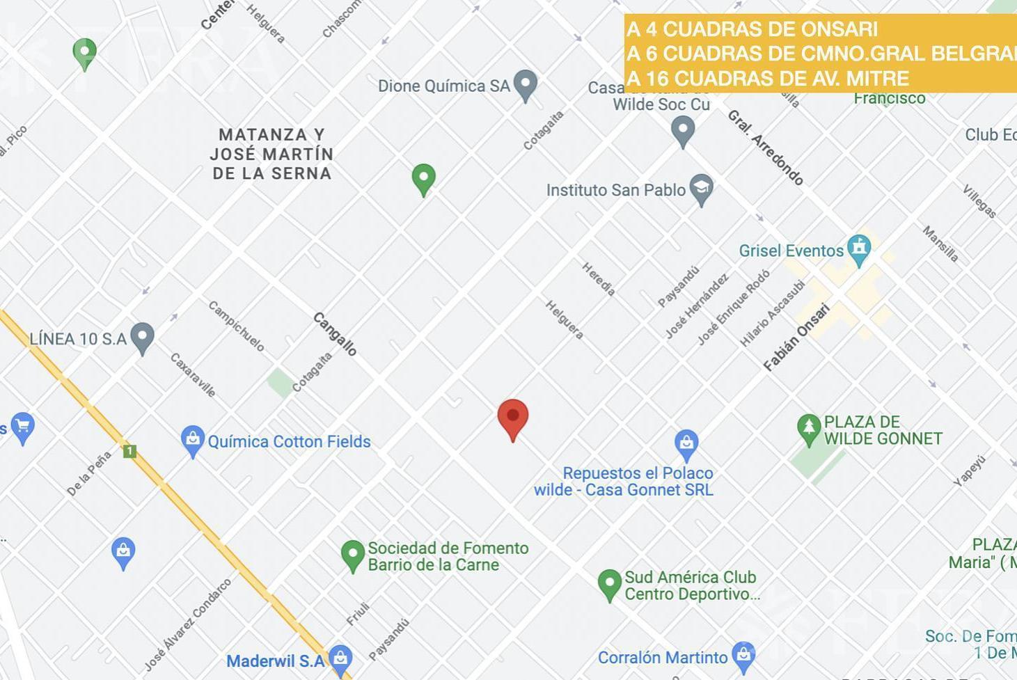 Foto de Venta de Terreno en Wilde, imagen 3
