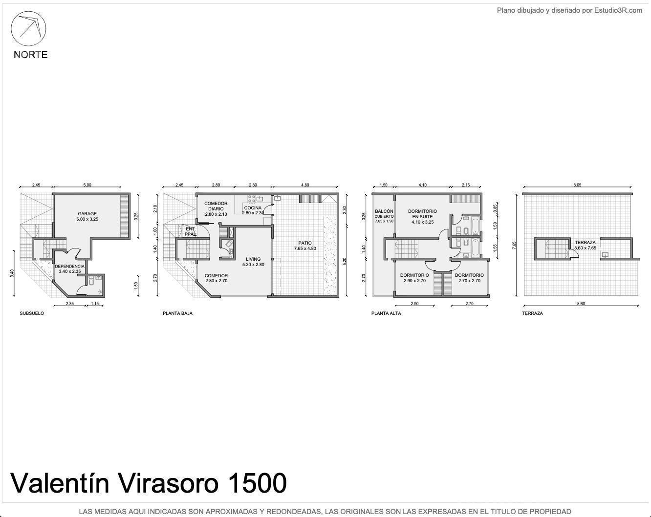 4 ambientes c dependencia / ph casa venta / villa crespo
