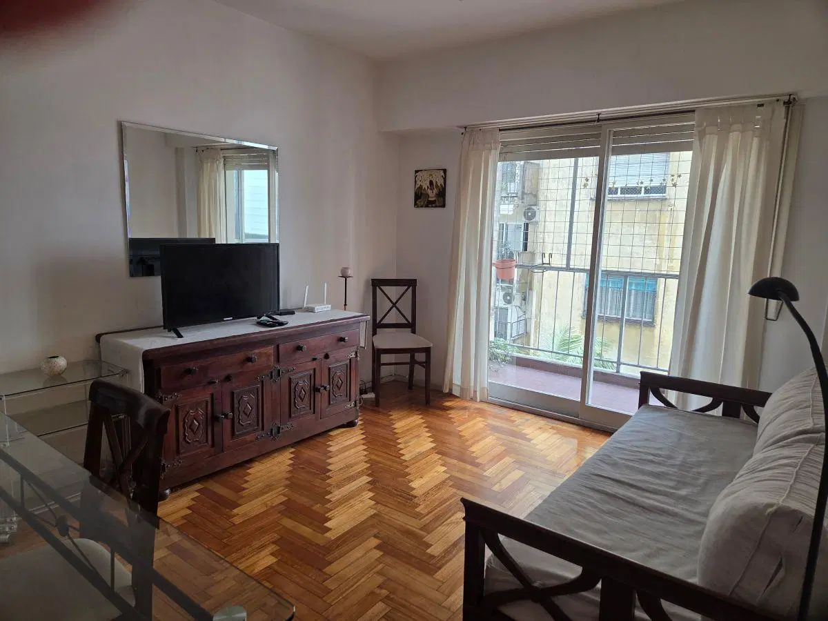 DEPARTAMENTO AMOBLADO EN ALQUILER DOS AMBIENTES en RECOLETA 5