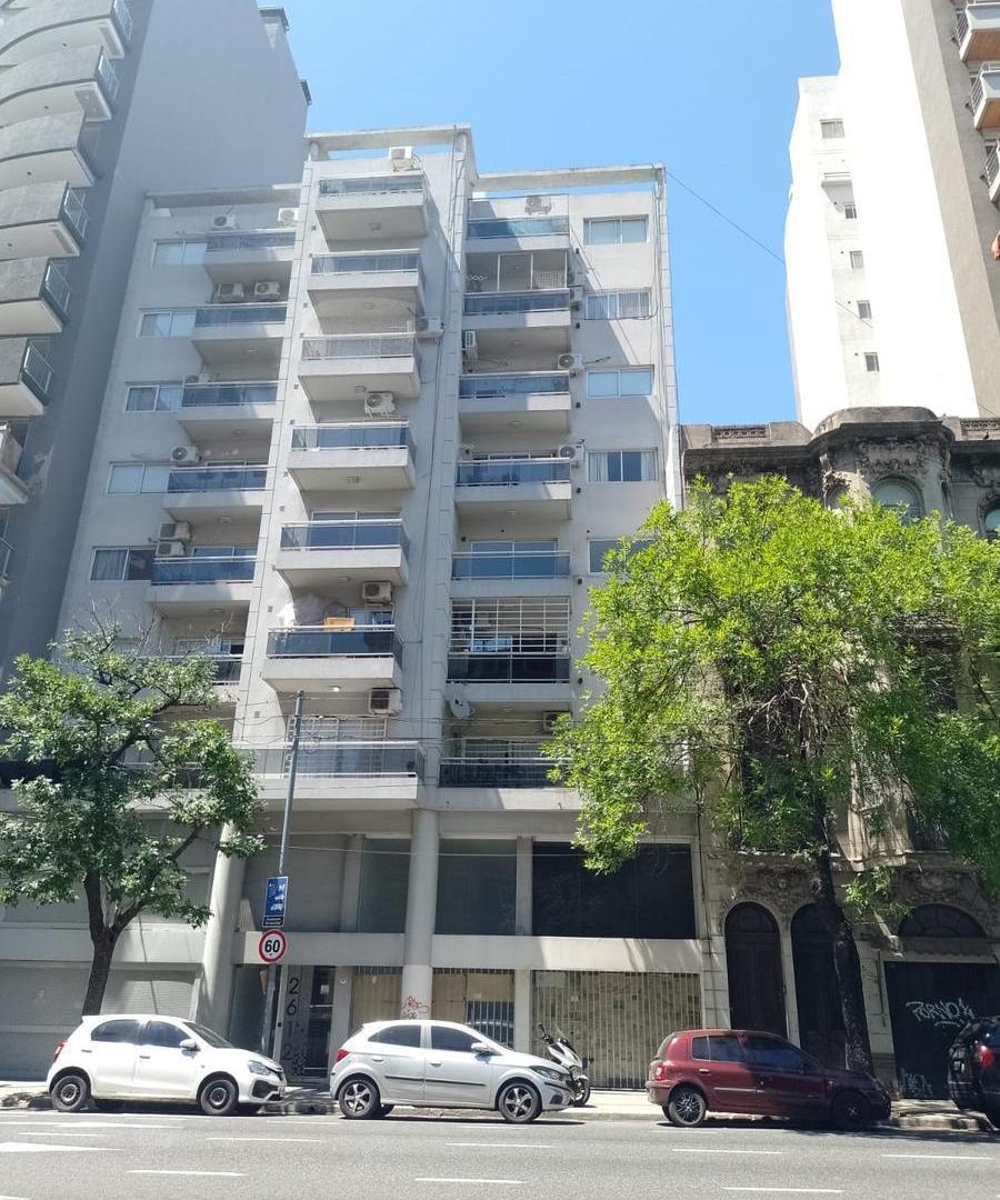 Alquiler Departamento 2 Ambientes Frente con Balcón Amoblado en San Cristóbal