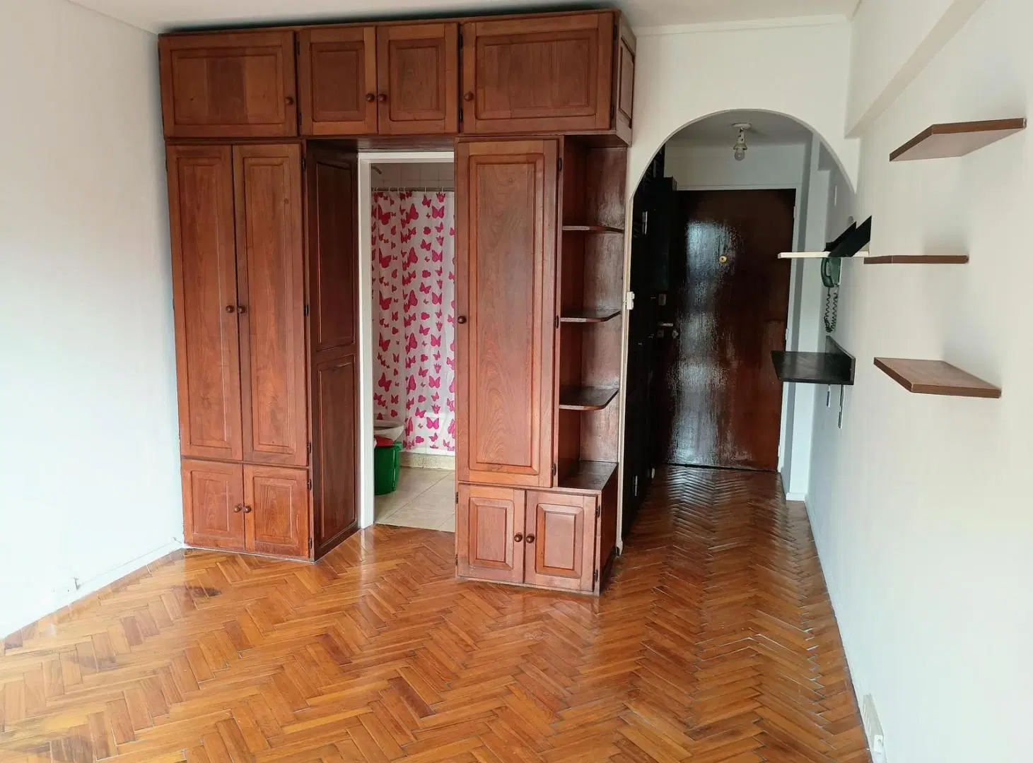 Alquiler Departamento 1 Ambiente al Frente con Balcón en Recoleta 2