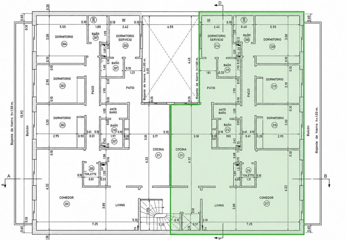 SEMIPISO DE 4 AMB C/ TERRAZA PROPIA, BALCÓN, DEPE, PATIO Y BAULERA EN VILLA PUEYRREDON