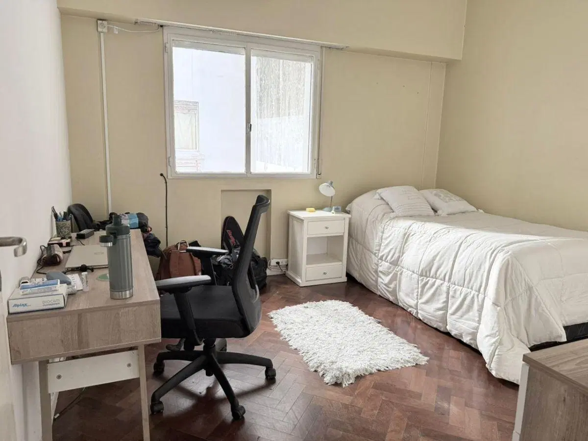2 ambientes muy silencioso en Santa Fe y Laprida 4