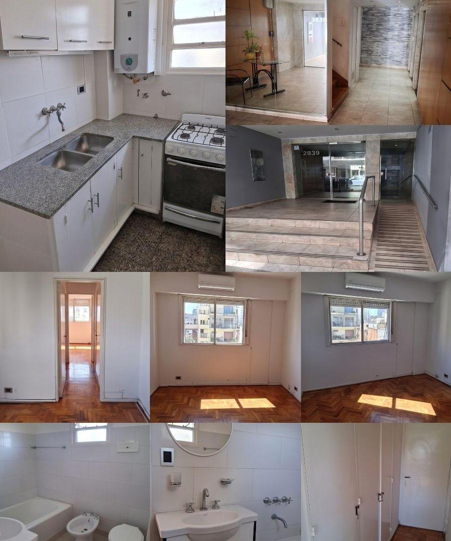 Foto de Departamento 2 ambientes de 36m² con 1 dormitorio en piso alto alquiler, imagen 1