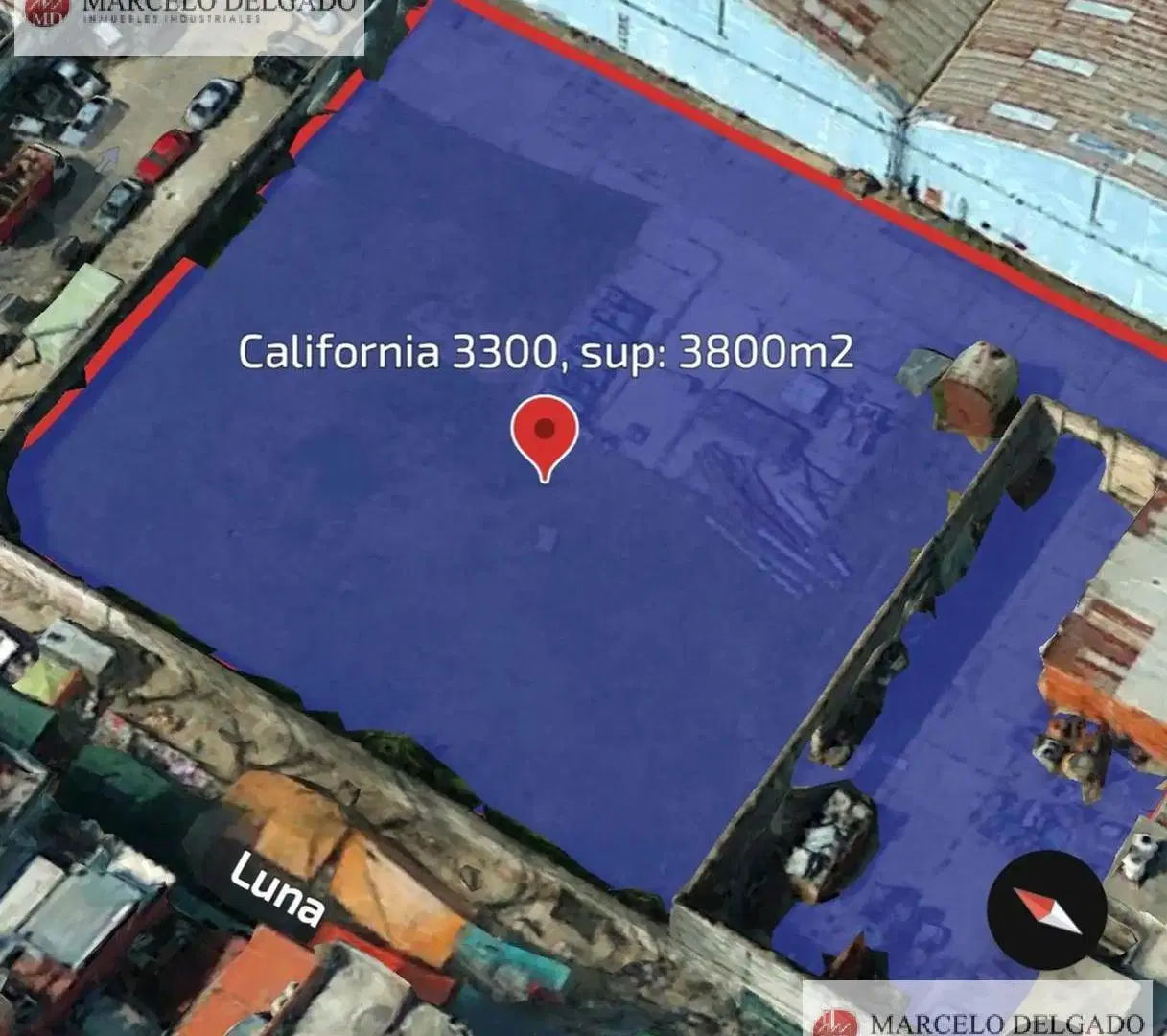 Terreno  de 3800 m2. en Barracas - en VENTA 2