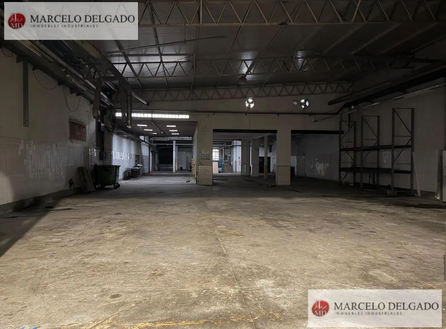 Depósito de 1000m2 en alquiler, techo de losa, excelente ubicación. 3