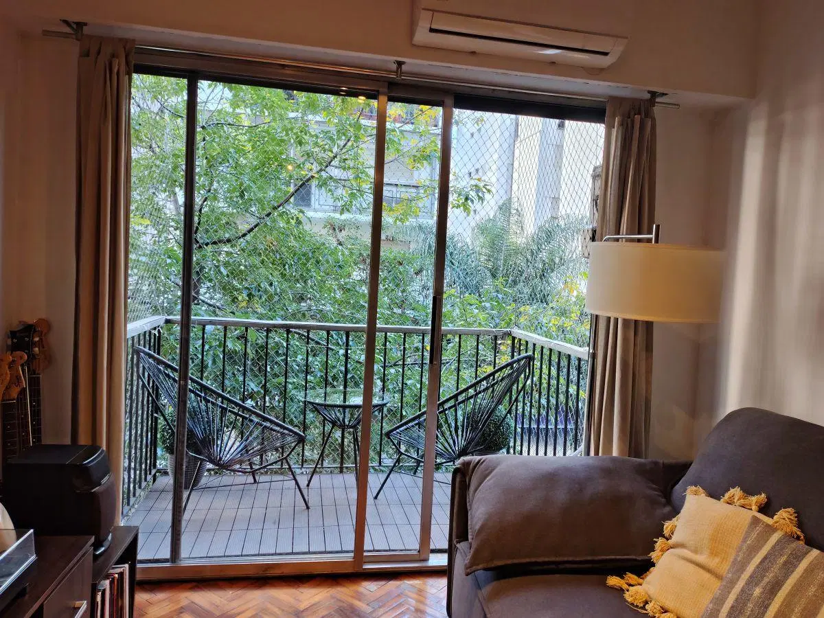 Alquiler 2 Ambientes con balcon al frente, 44m2 totales. Aguero 1680, Barrio Norte. 5