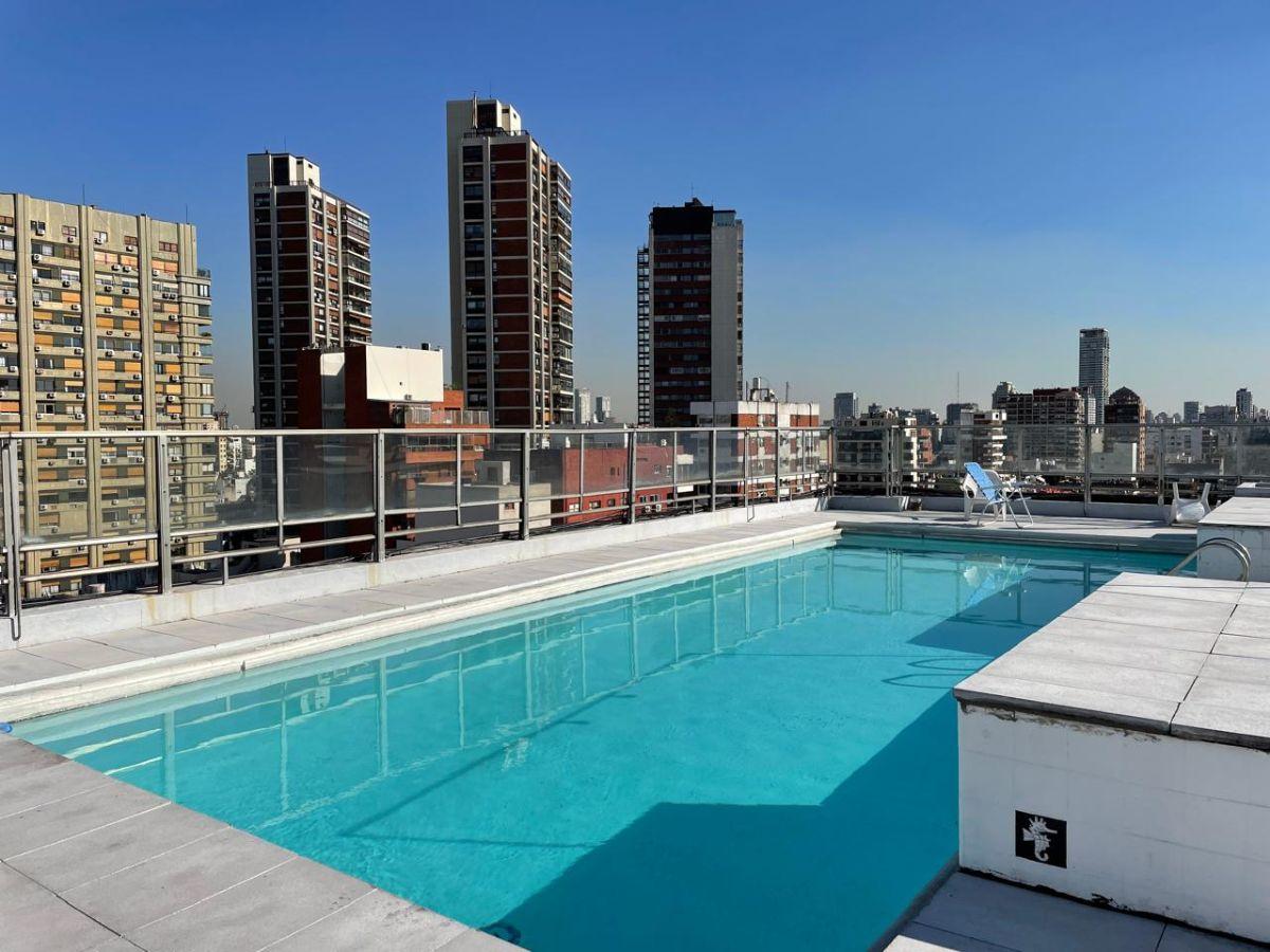 Alquiler Temporario en Palermo. Departamento de 2 Ambientes con Balcón. Edificio con Amenities