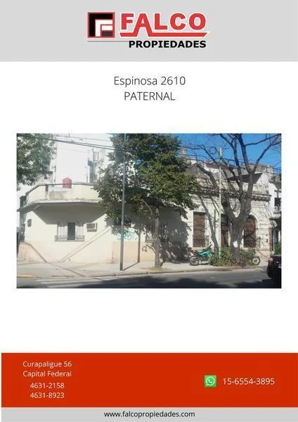 Lote en esquina - Apto 1270 m2