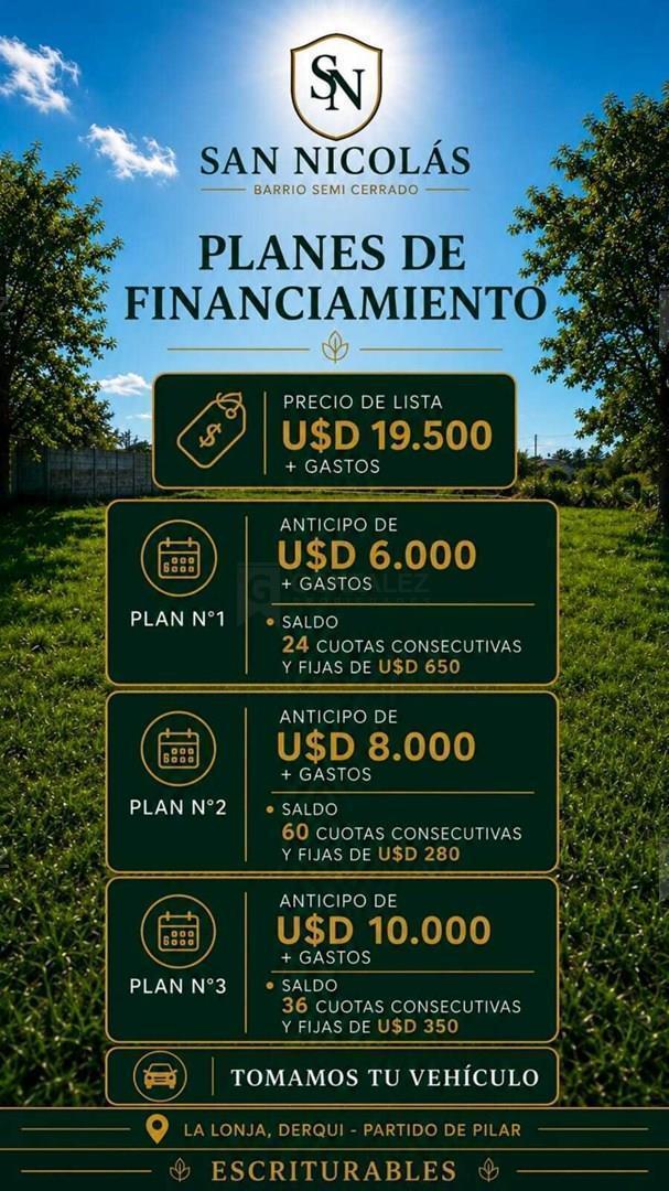 Foto de Terreno Lote en Venta en Derqui, Pilar, G.B.A. Zona Norte, imagen 3