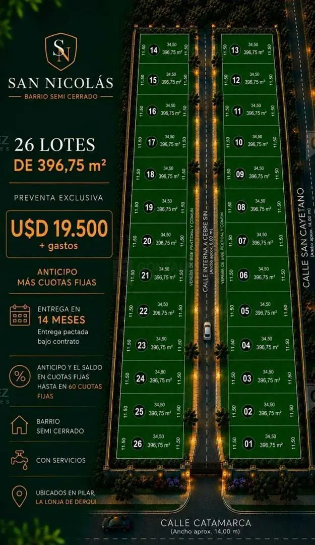 Terreno Lote en Venta en Derqui, Pilar, G.B.A. Zona Norte 1