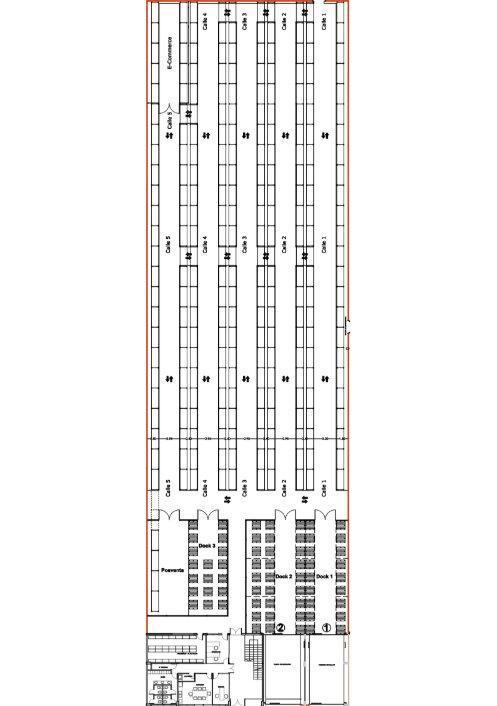 Capitán Bermúdez - Nave 3.000 m2 en Alquiler